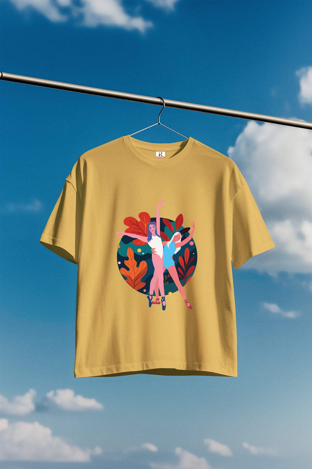 Soft and Cozy Cotton Round Neck Half Sleeve Oversized tee