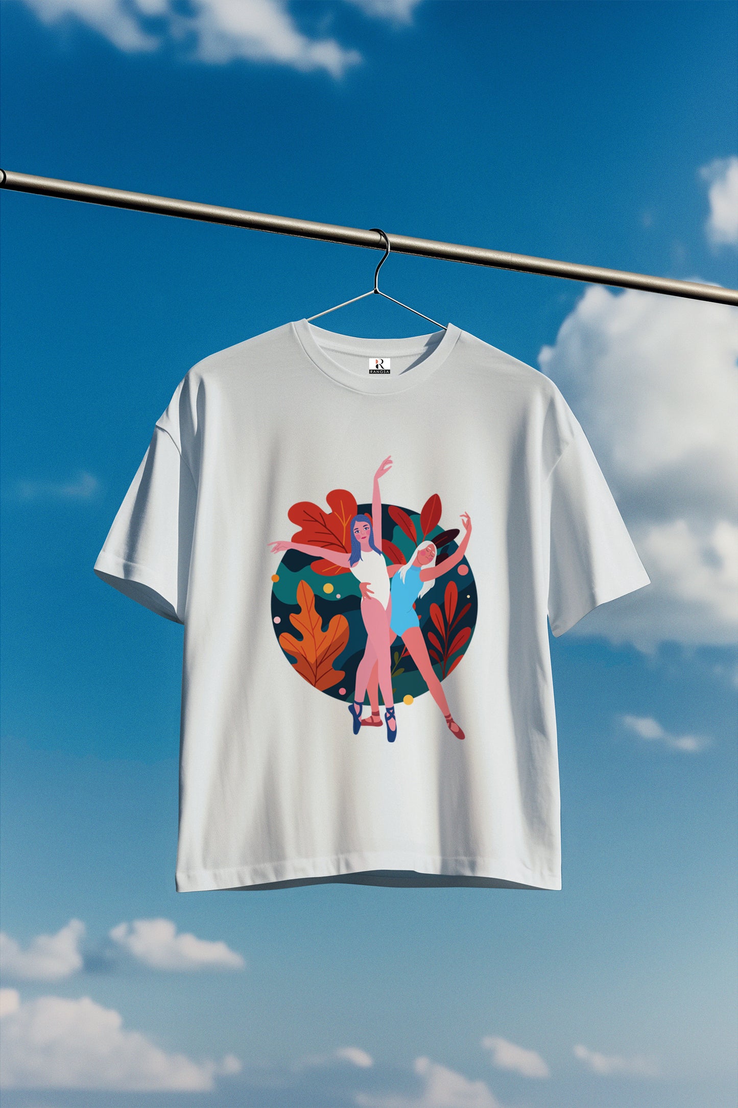 Soft and Cozy Cotton Round Neck Half Sleeve Oversized tee